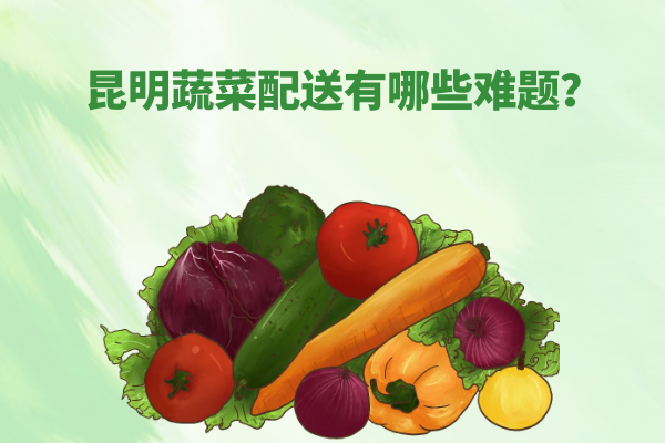 昆明蔬菜配送有哪些難題？