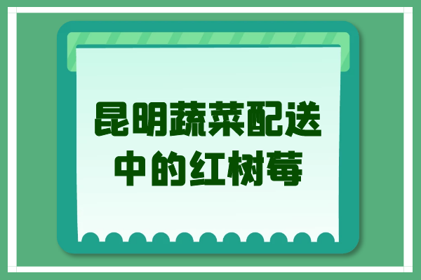 昆明蔬菜配送中的紅樹(shù)莓