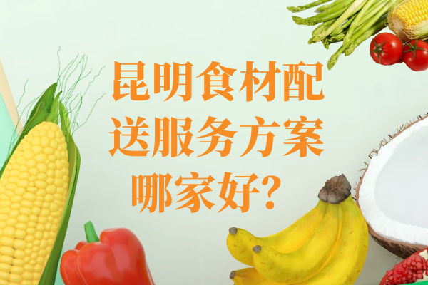 昆明食材配送服務(wù)方案哪家好？